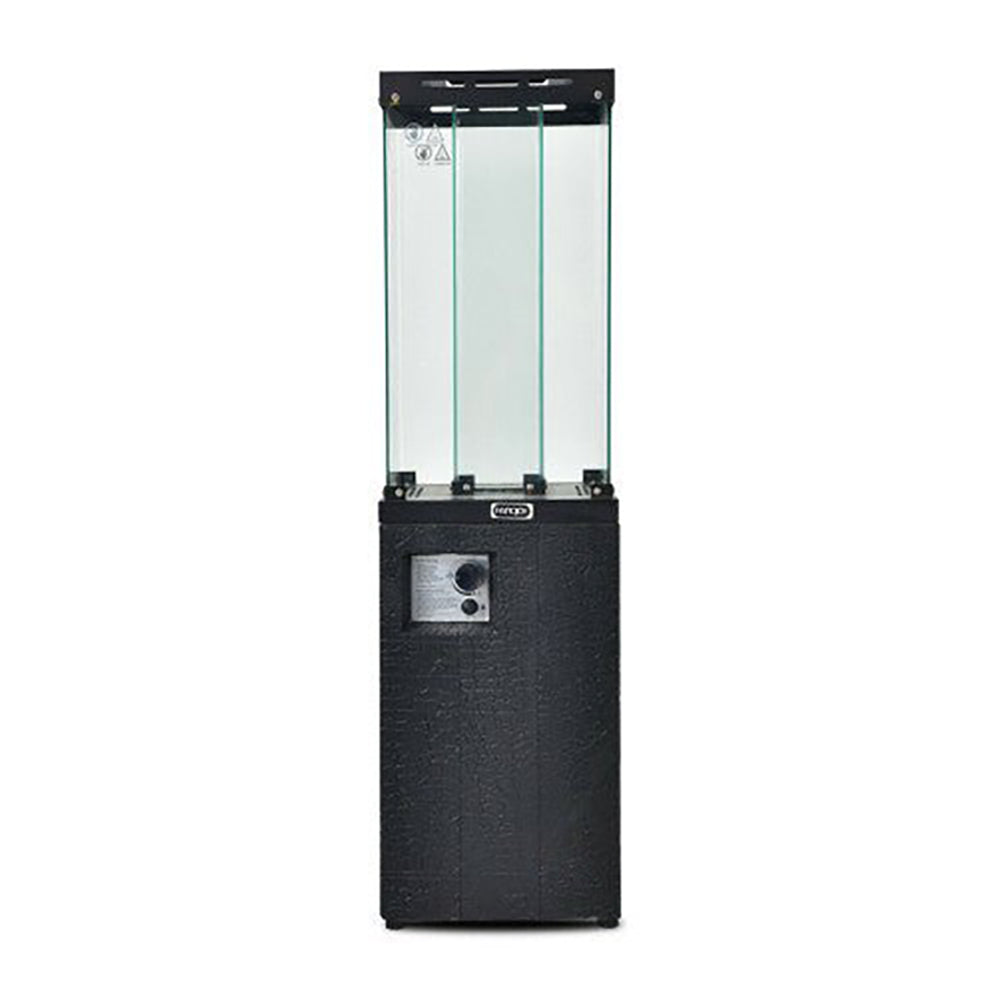 41,000  BTU Outdoor Propane Gas Patio Heater W/ Lockable Wheels (SAK98052)