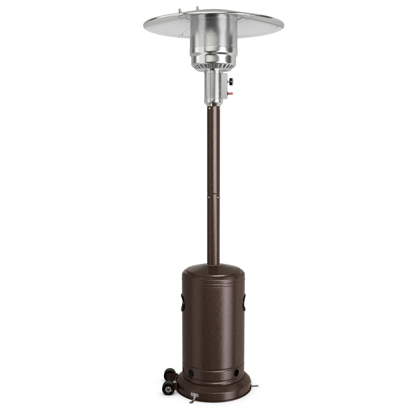 50,000 BTU Stainless Steel Propane Patio Heater with Tip over Protection
