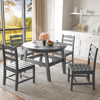 Corex HDPE Outdoor Dining Set, 5-Piece