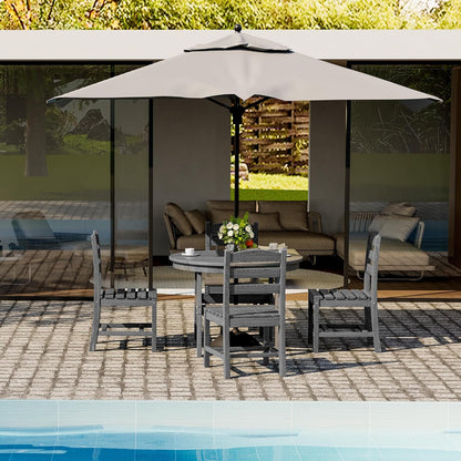 Corex HDPE Outdoor Dining Set, 5-Piece