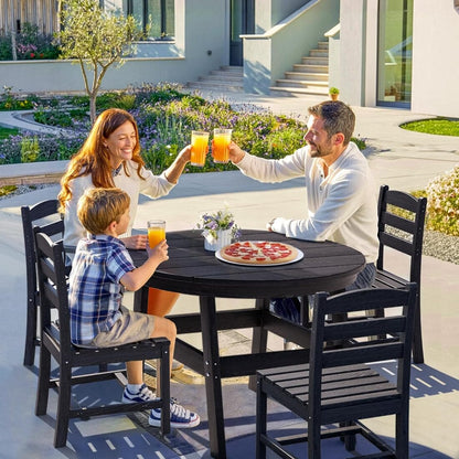 Corex HDPE Outdoor Dining Set, 5-Piece
