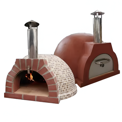 FornoBilia Roma Cart Brick Pizza Oven