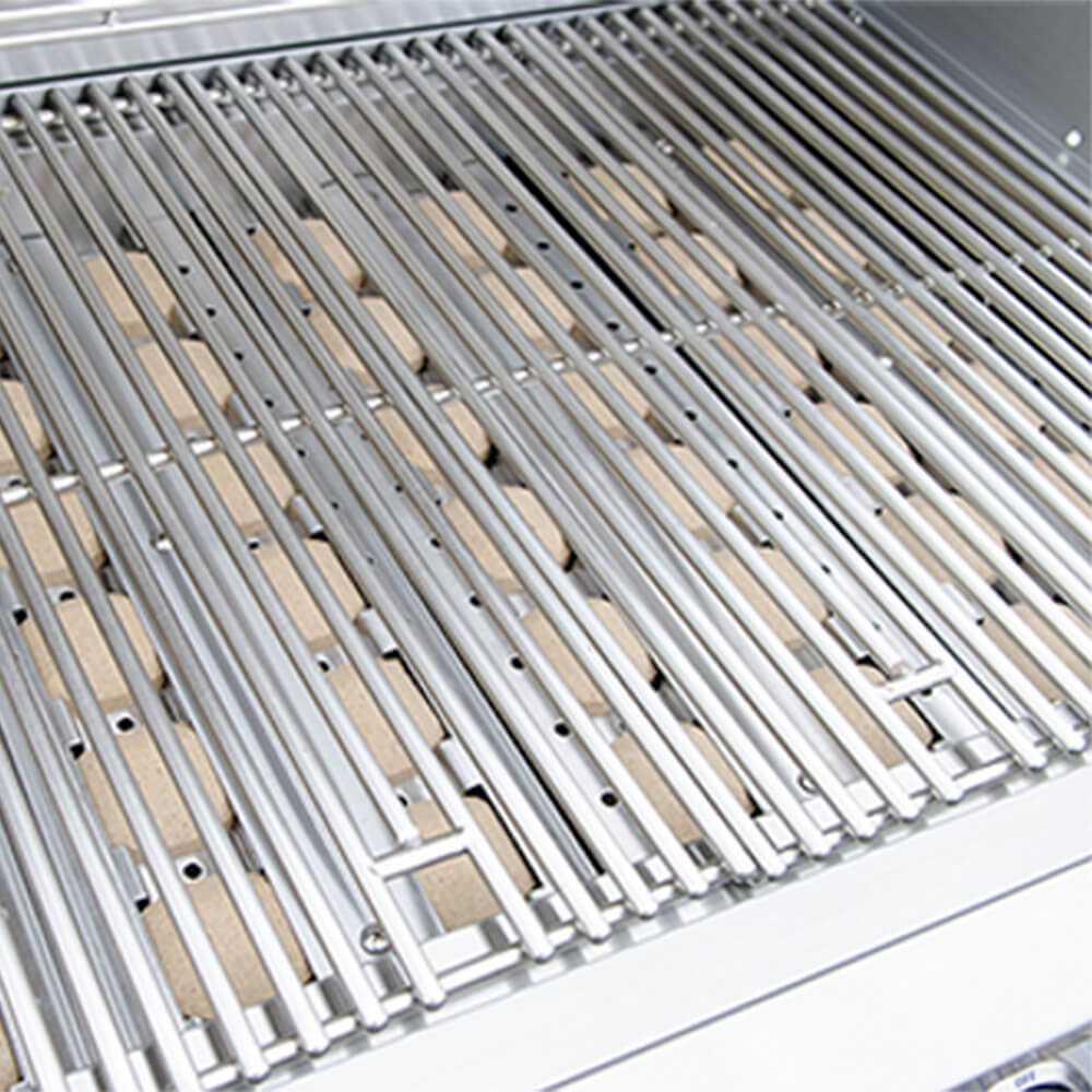 32-Inch Heavy Duty 60K BTU LP/NG 4 Burner Built-In Stainless Steel Gas Grill (SAK25317)