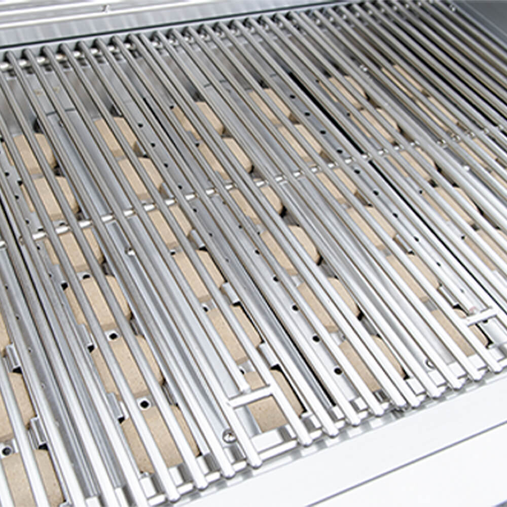 40-Inch Heavy-Duty 72K BTU LP/NG 5 Burner Grill with Built-In Stainless Steel Gas Grill (SAK73152)