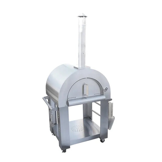 KoKoMo Grills Premium 32-Inch Stainless Steel Wood Fired Pizza Oven [KO-PIZZAOVEN] (SAK92618)