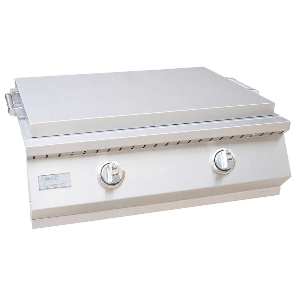 KoKoMo Grills 30-Inch Premium 36K BTU Teppanyaki Griddle With Dual U Shape Burner (SAK19367)