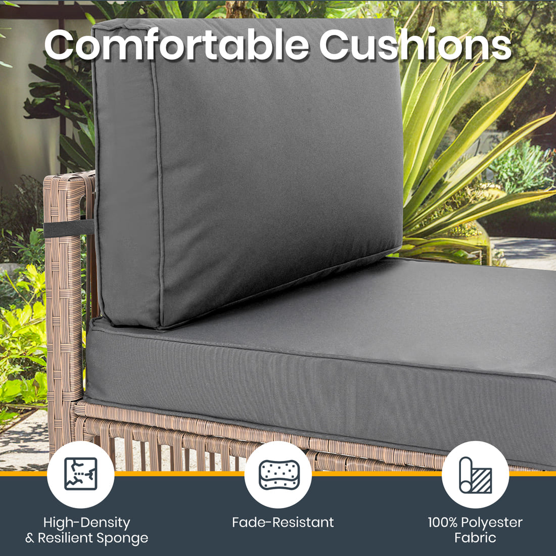 Axis Outdoor Sectional Sofa Wicker Set